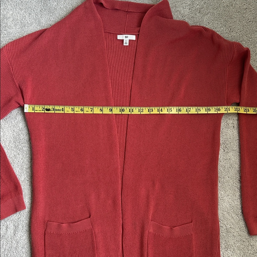 BP Open Front Ribbed Cardigan Sweater - Picture 7 of 8